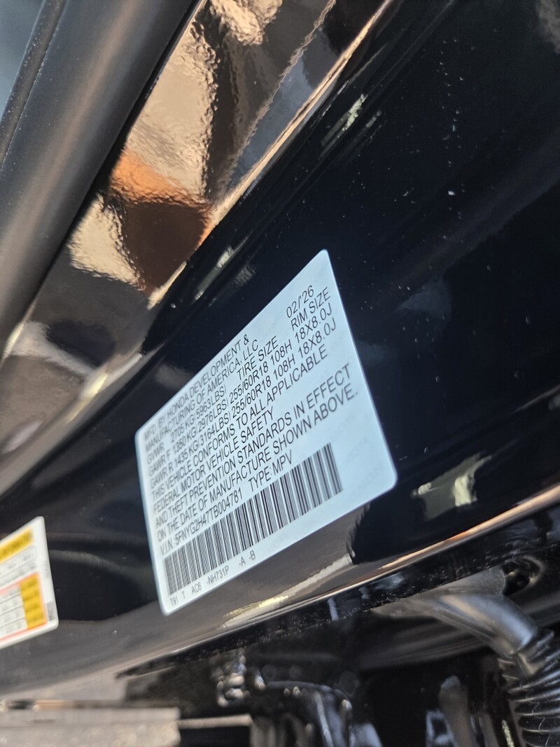 New 2026 Honda Pilot EX-L in JACKSONVILLE, FLORIDA