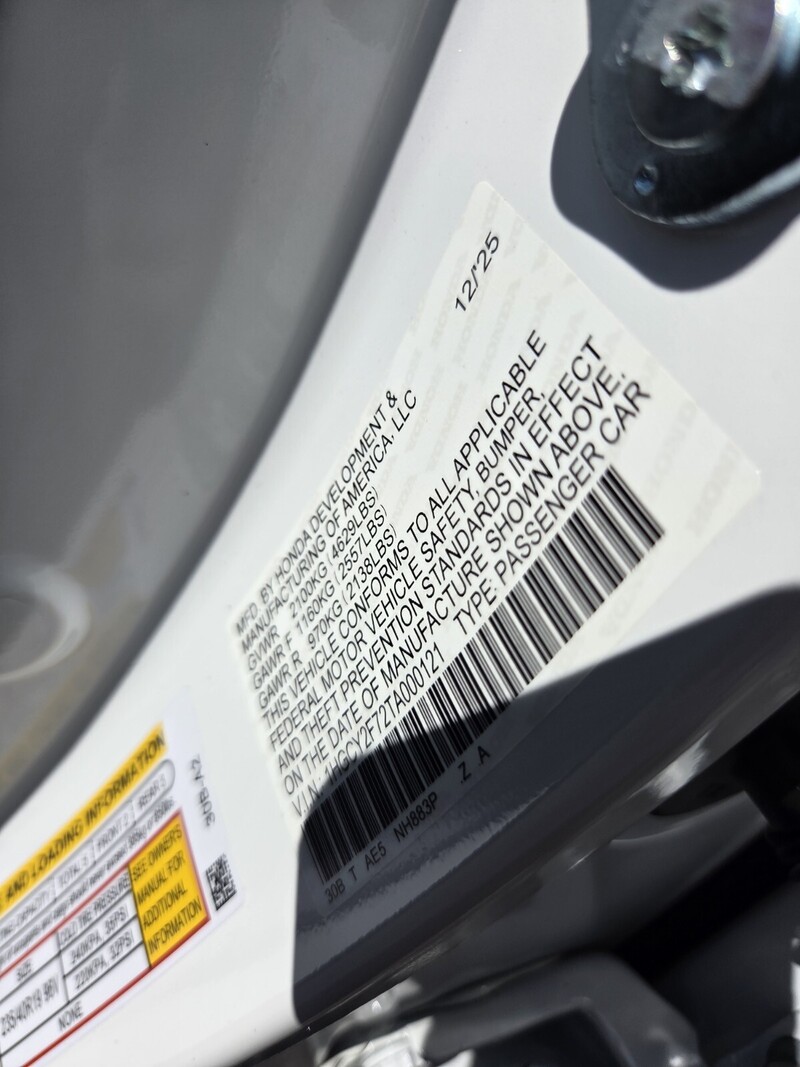 New 2026 Honda Accord Hybrid SPORT-L in JACKSONVILLE, FLORIDA