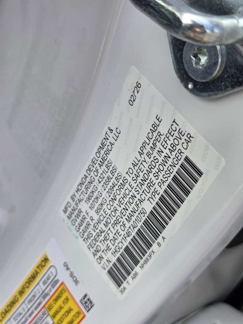 New 2026 Honda Accord Sedan SE in JACKSONVILLE, FLORIDA