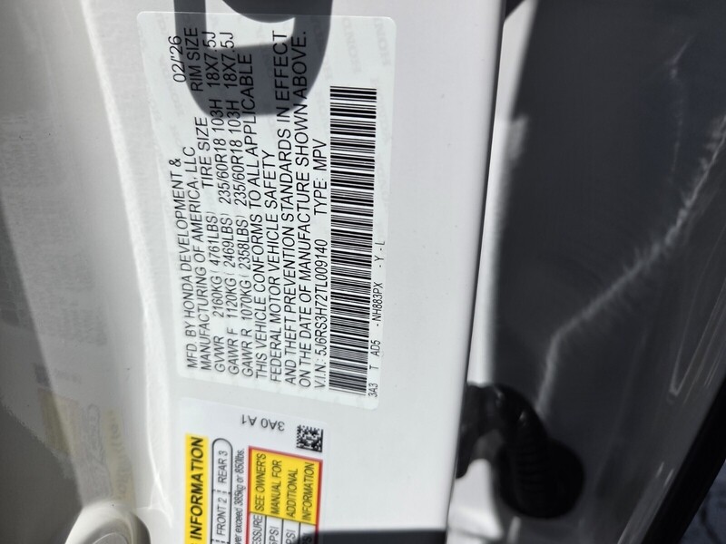 New 2026 Honda CR-V EX-L in JACKSONVILLE, FLORIDA