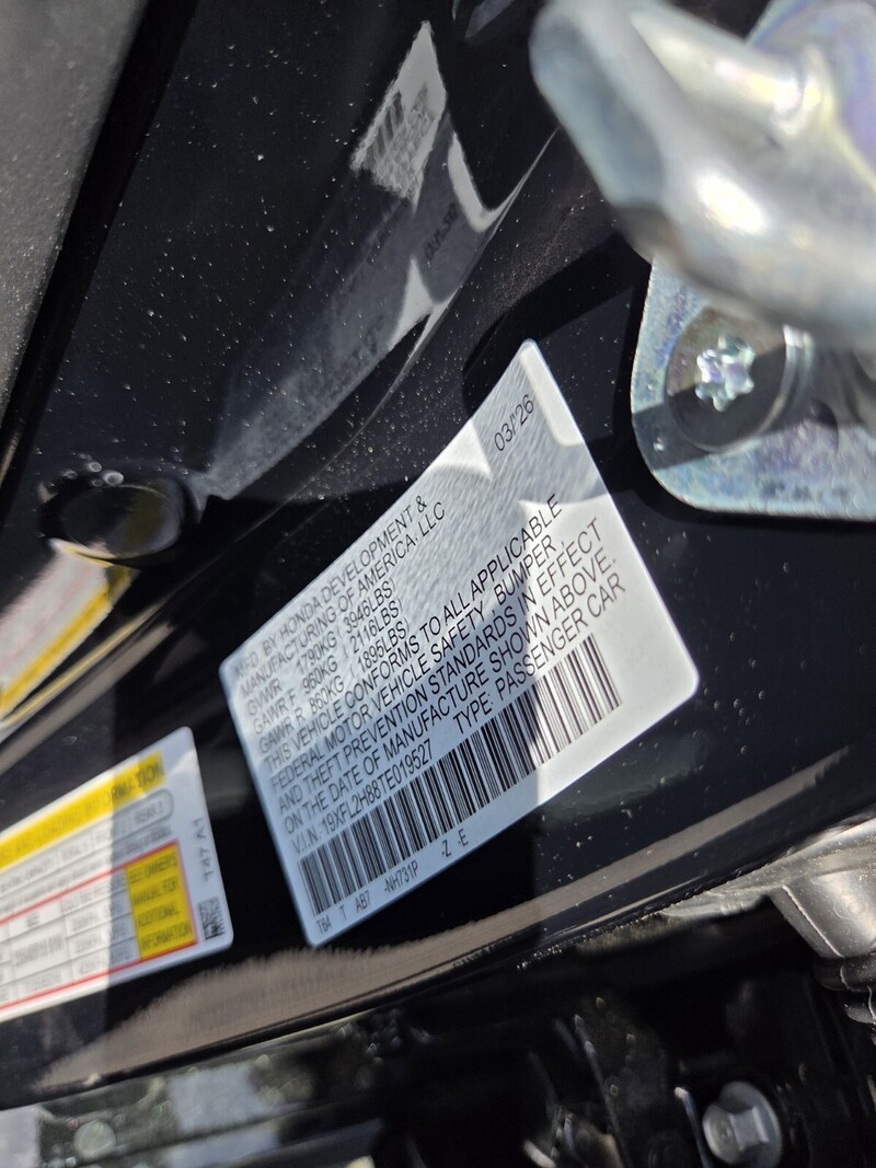 New 2026 Honda Civic Hatchback SPORT in JACKSONVILLE, FLORIDA