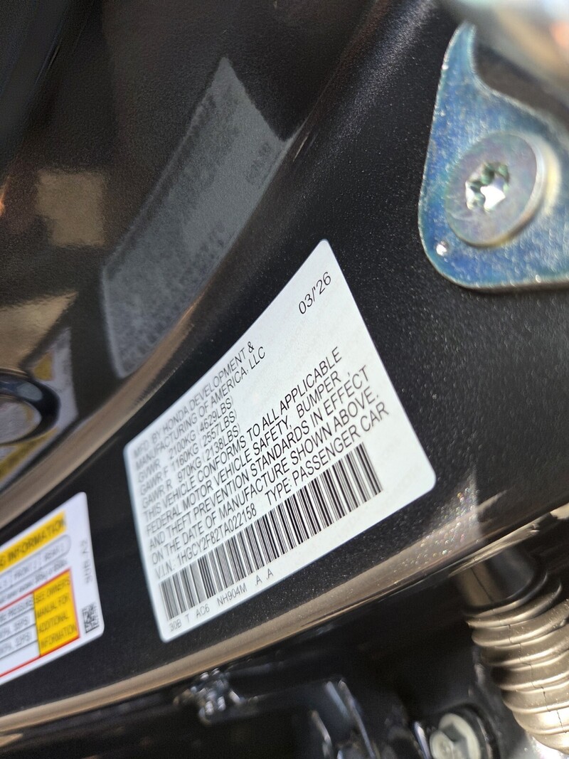 New 2026 Honda Accord Hybrid TOURING in JACKSONVILLE, FLORIDA