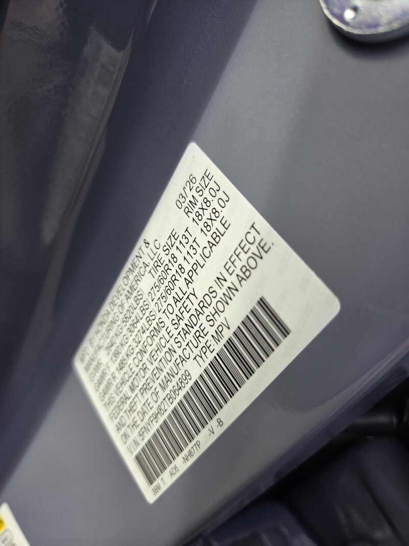 New 2026 Honda Passport TRAILSPORT ELITE in JACKSONVILLE, FLORIDA