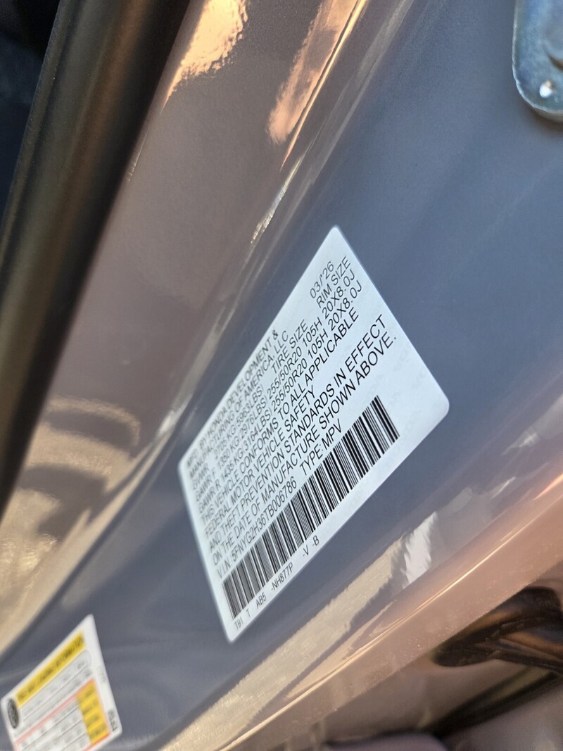New 2026 Honda Pilot SPORT in JACKSONVILLE, FLORIDA