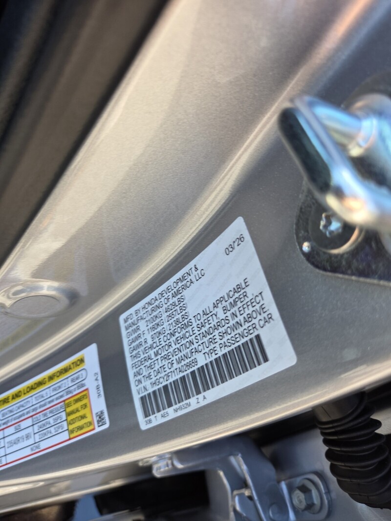 New 2026 Honda Accord Hybrid SPORT-L in JACKSONVILLE, FLORIDA