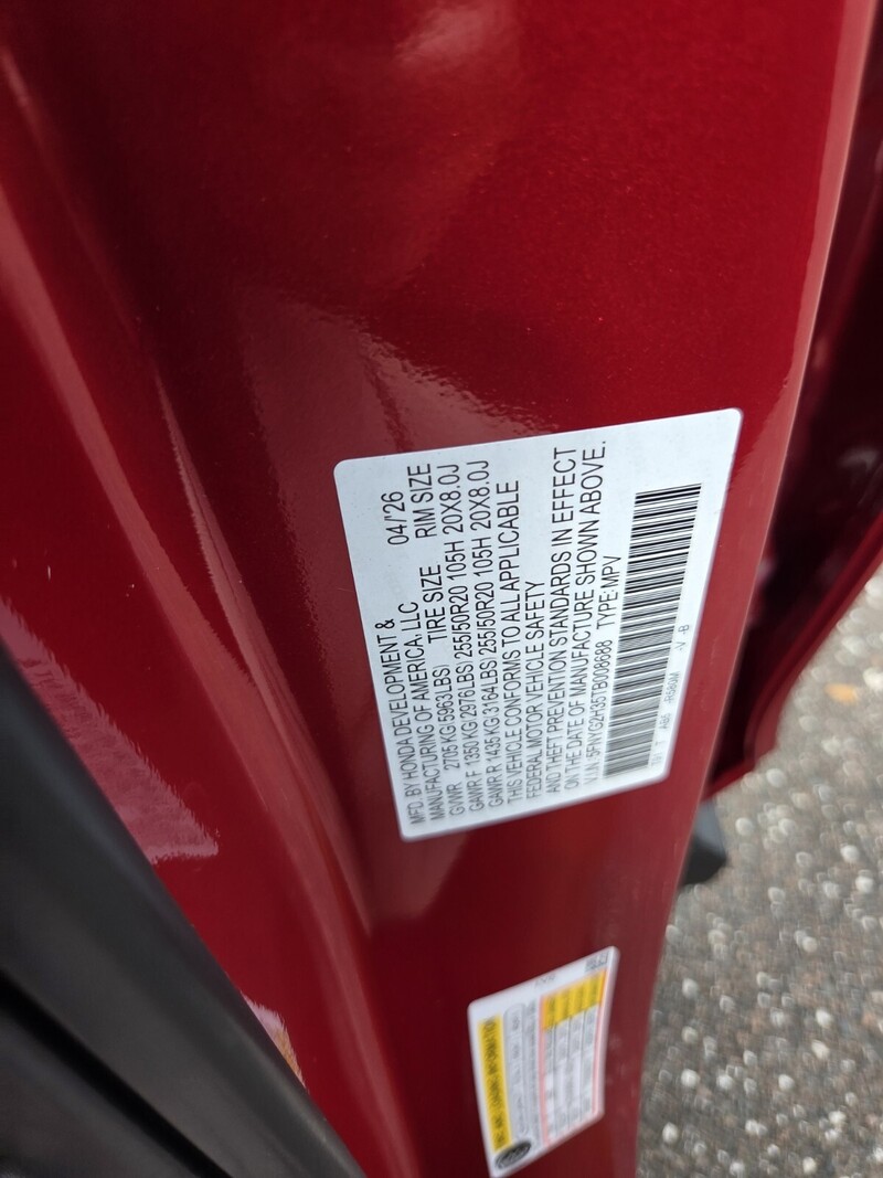 New 2026 Honda Pilot SPORT in JACKSONVILLE, FLORIDA