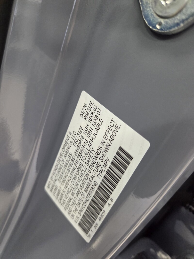 New 2026 Honda Pilot EX-L in JACKSONVILLE, FLORIDA