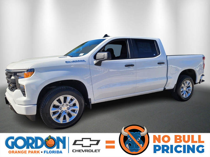 New 2025 CHEVROLET SILVERADO 1500 CUSTOM in ORANGE PARK, FLORIDA
