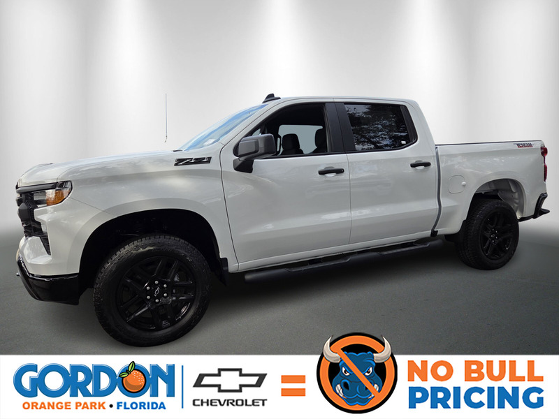 New 2026 CHEVROLET SILVERADO 1500 CUSTOM TRAIL BOSS in ORANGE PARK, FLORIDA