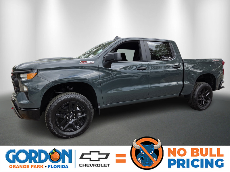 New 2026 CHEVROLET SILVERADO 1500 CUSTOM TRAIL BOSS in ORANGE PARK, FLORIDA