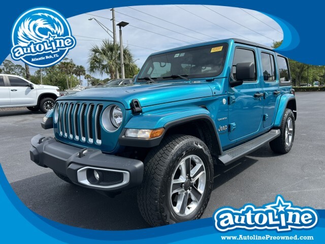 Used 2020 JEEP WRANGLER UNLIMITED SAHARA HIGH ALTITUDE in ATLANTIC BEACH, FLORIDA