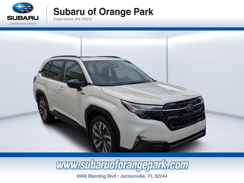 New 2025 SUBARU FORESTER TOURING HYBRID in JACKSONVILLE, FLORIDA
