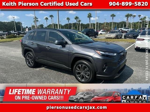 Used 2025 TOYOTA RAV4 HYBRID LIMITED AWD (NATL) in JACKSONVILLE, FLORIDA
