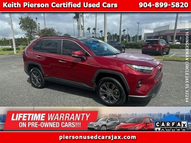 Used 2022 TOYOTA RAV4 HYBRID LIMITED AWD (NATL) in JACKSONVILLE, FLORIDA