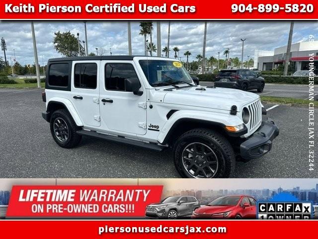 Used 2021 JEEP WRANGLER UNLIMITED 80TH ANNIVERSARY 4X4 *LTD AVAIL* in JACKSONVILLE, FLORIDA