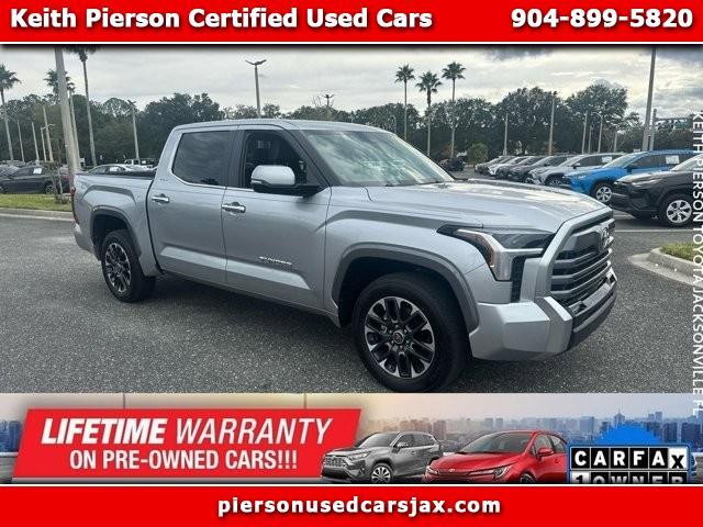Used 2024 TOYOTA TUNDRA LIMITED CREWMAX 5.5' BED (NATL) in JACKSONVILLE, FLORIDA