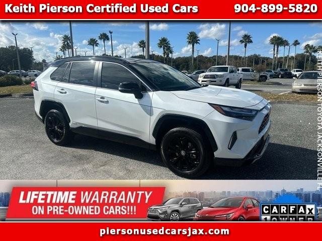 Used 2025 TOYOTA RAV4 HYBRID XSE AWD (NATL) in JACKSONVILLE, FLORIDA