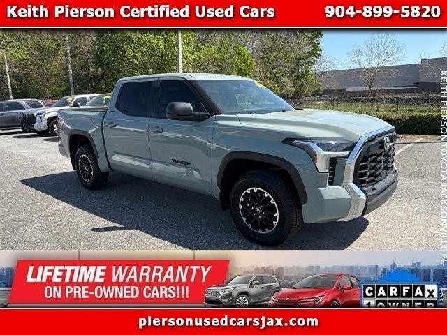 Used 2025 TOYOTA TUNDRA SR CREWMAX 5.5' BED (NATL) in JACKSONVILLE, FLORIDA