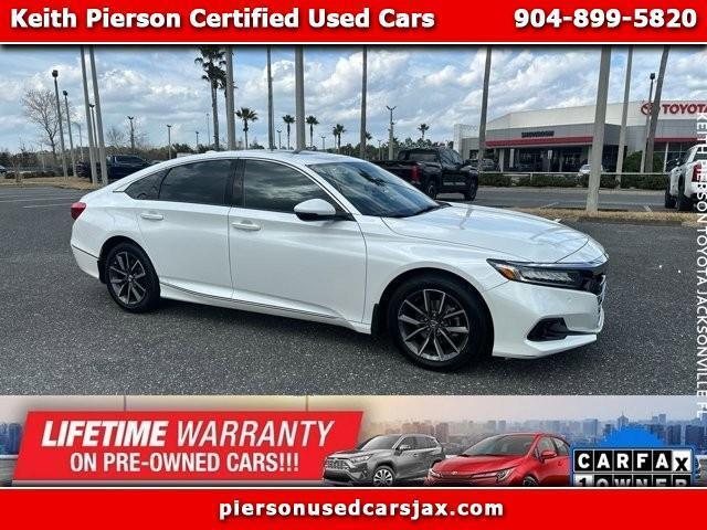 Used 2022 Honda Accord Sedan EX-L 1.5T CVT in JACKSONVILLE, FLORIDA