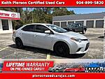 Used 2015 TOYOTA COROLLA 4DR SDN AUTO S (NATL) in JACKSONVILLE, FLORIDA (Photo 1)