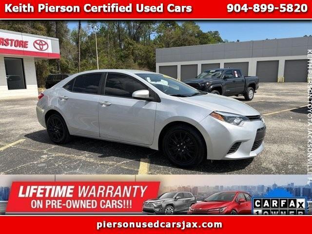 Used 2015 TOYOTA COROLLA 4DR SDN AUTO S (NATL) in JACKSONVILLE, FLORIDA