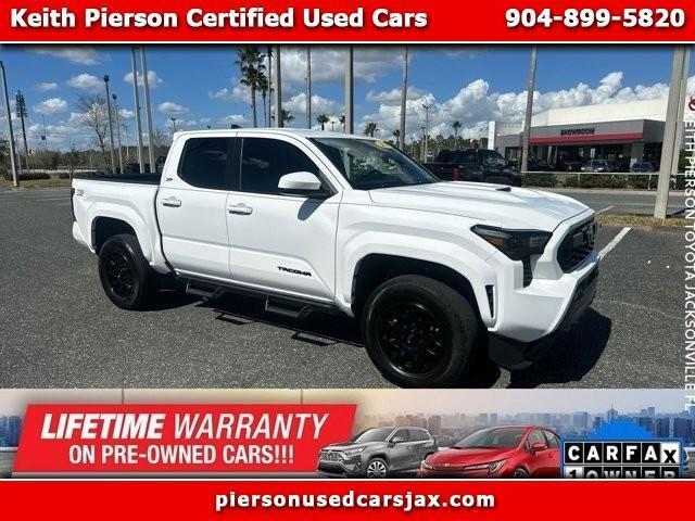 Used 2024 TOYOTA TACOMA SR5 DOUBLE CAB 5' BED AT (NATL) in JACKSONVILLE, FLORIDA