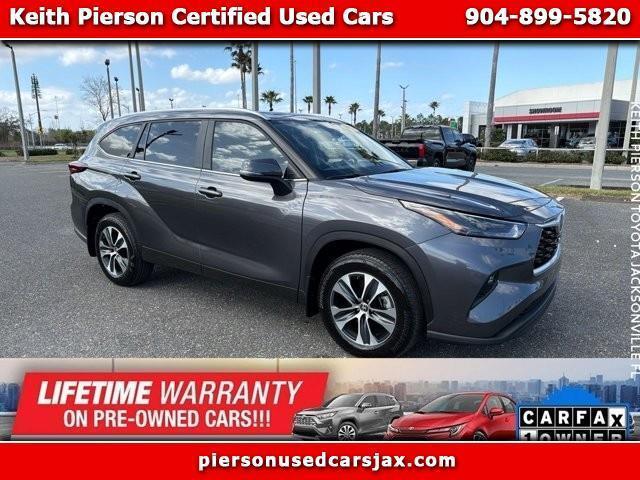 Used 2024 TOYOTA HIGHLANDER HYBRID XLE FWD (NATL) in JACKSONVILLE, FLORIDA