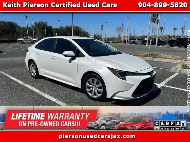 Used 2020 TOYOTA COROLLA LE CVT (NATL) in JACKSONVILLE, FLORIDA