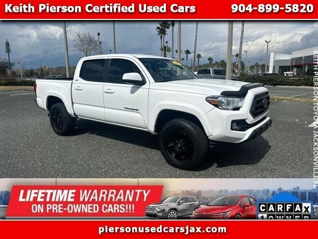 Used 2022 TOYOTA TACOMA SR5 DOUBLE CAB 5' BED V6 AT (NATL) in JACKSONVILLE, FLORIDA