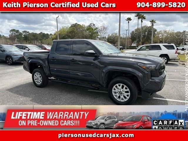 Used 2024 TOYOTA TACOMA SR5 DOUBLE CAB 5' BED AT (NATL) in JACKSONVILLE, FLORIDA