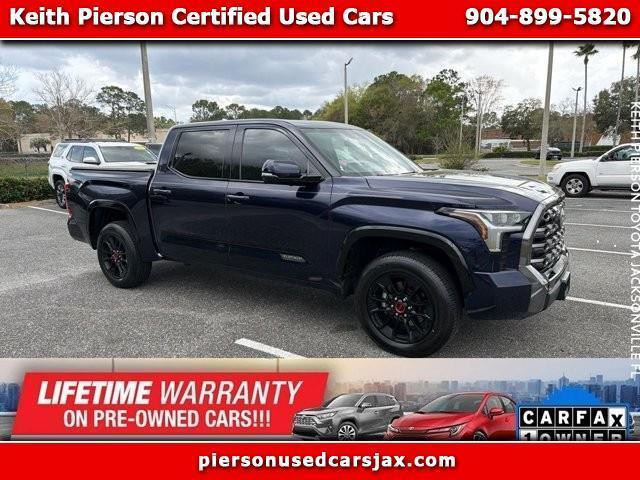 Used 2023 TOYOTA TUNDRA PLATINUM CREWMAX 5.5' BED (NATL) in JACKSONVILLE, FLORIDA