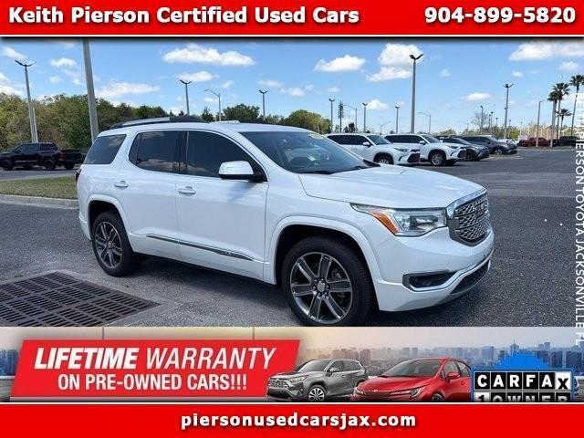 Used 2017 GMC ACADIA FWD 4DR DENALI in JACKSONVILLE, FLORIDA