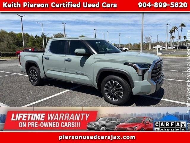 Used 2025 TOYOTA TUNDRA LIMITED CREWMAX 5.5' BED (NATL) in JACKSONVILLE, FLORIDA