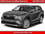Used 2020 TOYOTA HIGHLANDER HYBRID PLATINUM AWD (NATL) in JACKSONVILLE, FLORIDA (Photo 1)