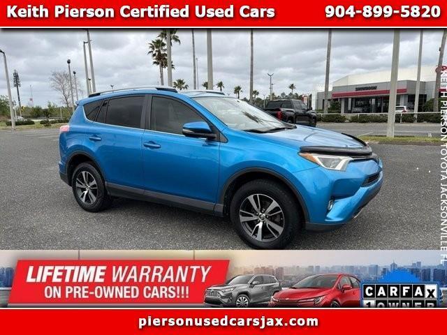 Used 2017 TOYOTA RAV4 XLE PREMIUM 4D SUV FWD in JACKSONVILLE, FLORIDA