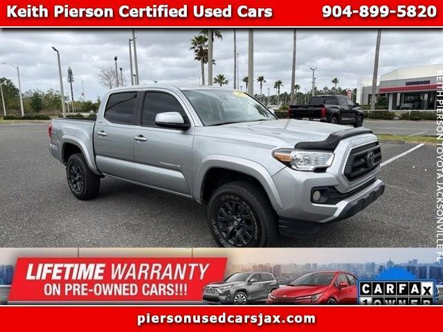 Used 2023 TOYOTA TACOMA SR5 DOUBLE CAB 5' BED V6 AT (NATL) in JACKSONVILLE, FLORIDA