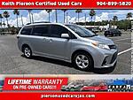 Used 2020 TOYOTA SIENNA LE FWD 8-PASSENGER (NATL) in JACKSONVILLE, FLORIDA (Photo 1)