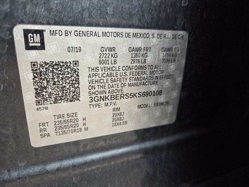 Used 2019 CHEVROLET BLAZER FWD 4DR RS in JACKSONVILLE, FLORIDA