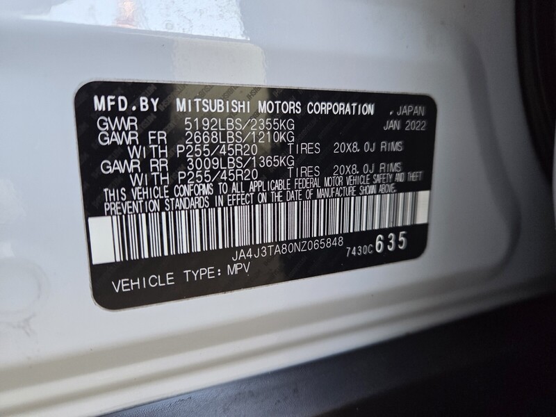 Used 2022 MITSUBISHI OUTLANDER ES FWD in JACKSONVILLE, FLORIDA