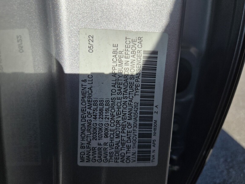 Used 2022 Honda Accord Sedan SPORT 1.5T CVT in JACKSONVILLE, FLORIDA