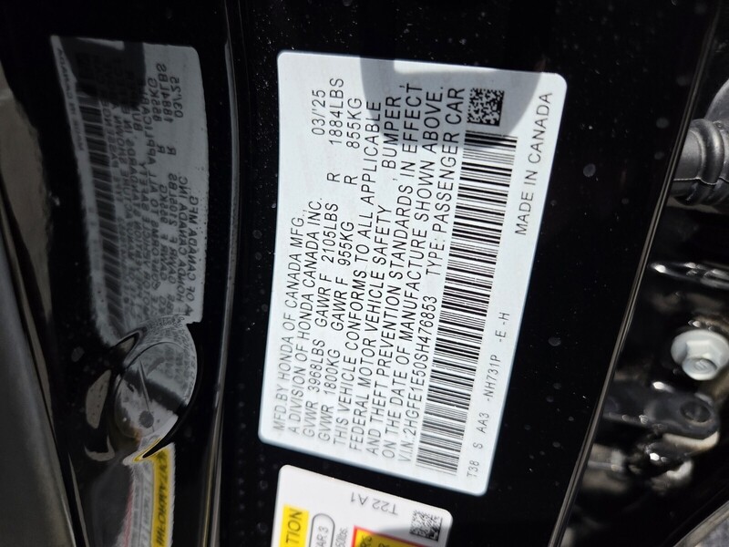 Used 2025 Honda Civic MANUAL in JACKSONVILLE, FLORIDA