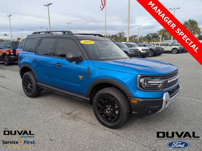 New 2025 FORD BRONCO SPORT BADLANDS in JACKSONVILLE, FLORIDA