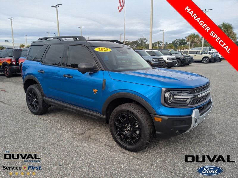New 2025 FORD BRONCO SPORT BADLANDS in JACKSONVILLE, FLORIDA