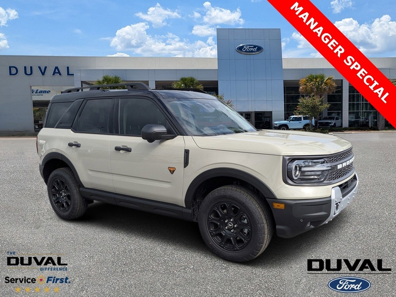 New 2025 FORD BRONCO SPORT BADLANDS in JACKSONVILLE, FLORIDA
