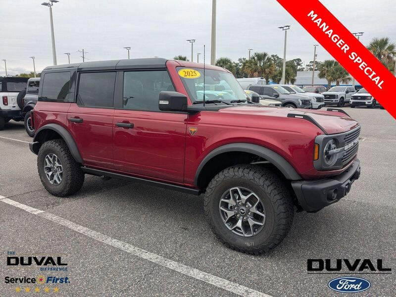 New 2025 FORD BRONCO BADLANDS in JACKSONVILLE, FLORIDA