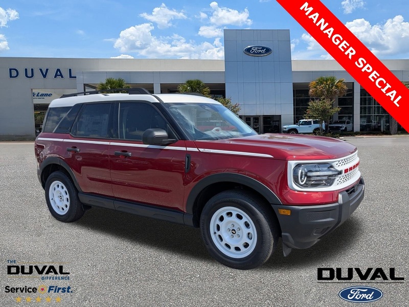New 2025 FORD BRONCO SPORT HERITAGE in JACKSONVILLE, FLORIDA