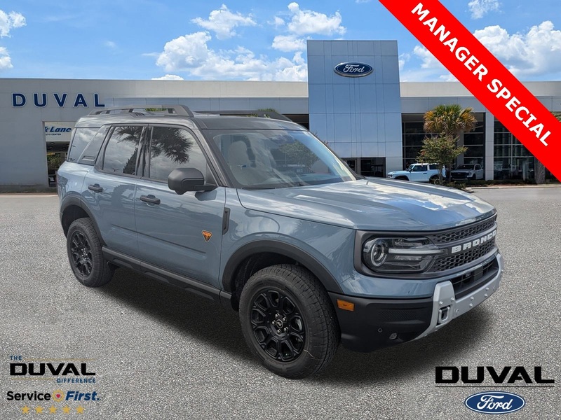New 2025 FORD BRONCO SPORT BADLANDS in JACKSONVILLE, FLORIDA