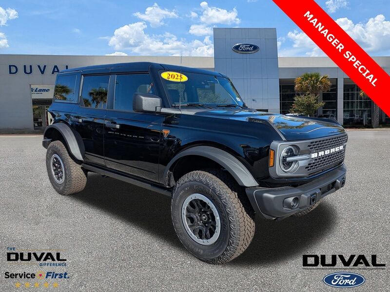 New 2025 FORD BRONCO BADLANDS in JACKSONVILLE, FLORIDA