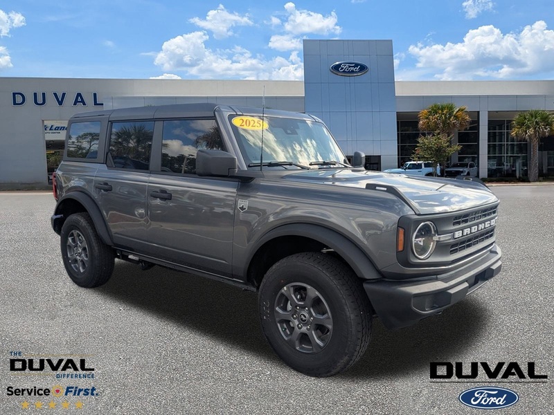New 2025 FORD BRONCO BIG BEND in JACKSONVILLE, FLORIDA