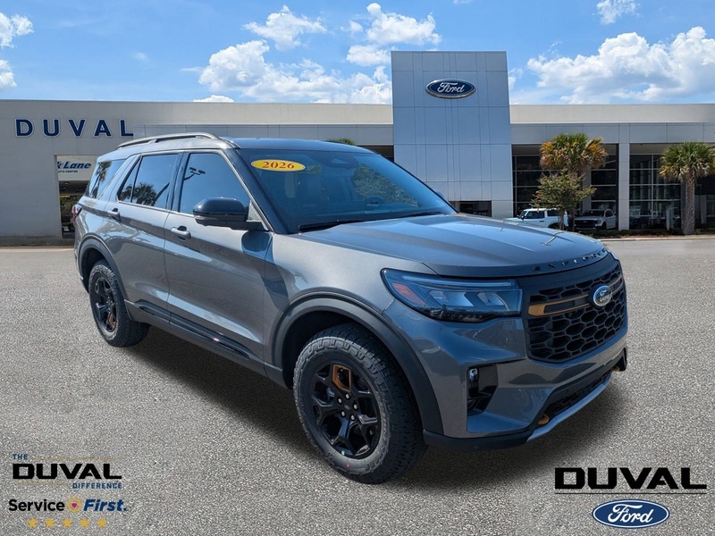 New 2026 FORD EXPLORER TREMOR in JACKSONVILLE, FLORIDA